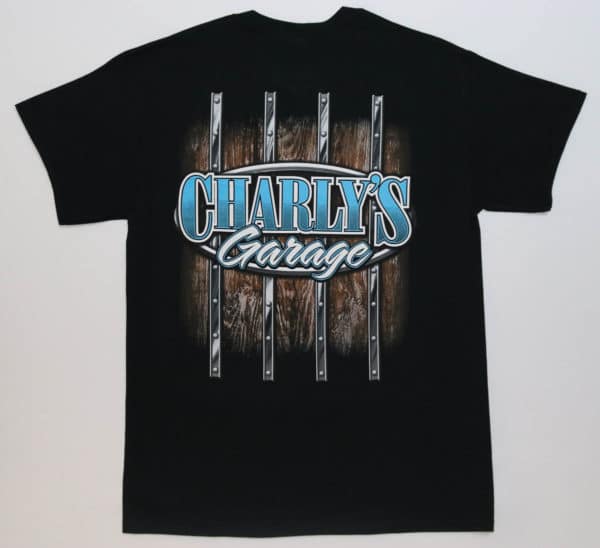 Charly's Garage - Bedwood - Black Back