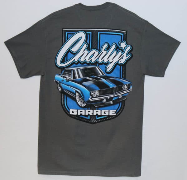 Charly's Garage - Camaro - Grey Back