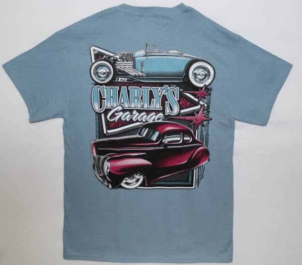 Charly's Garage - Roadster - Blue Back