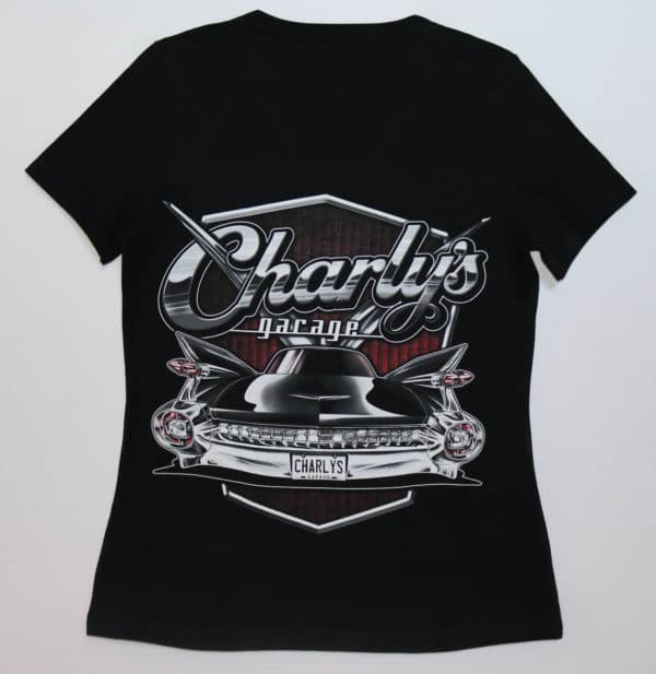 Charly's Garage - Cadillac - Black - Back