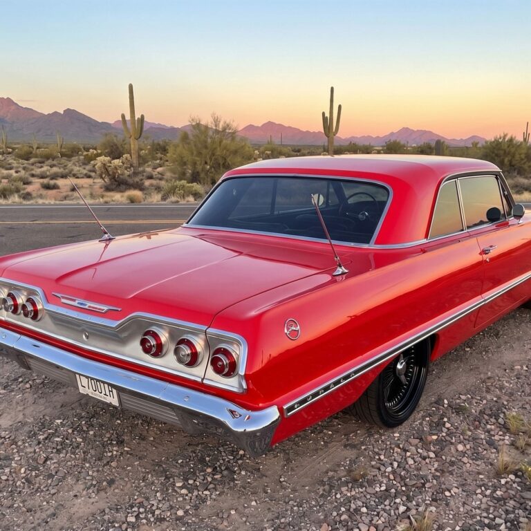 1963-Chevy-Impala rear view