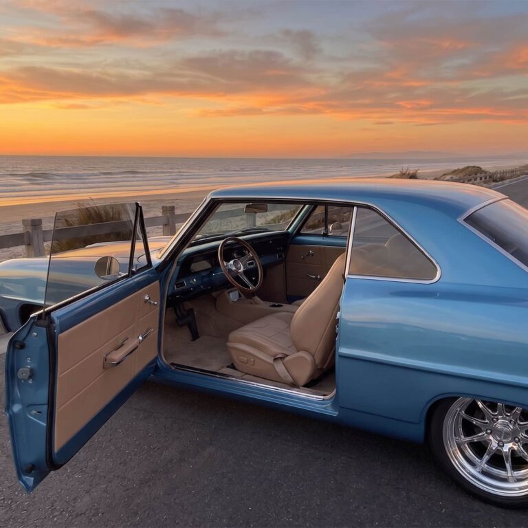 1966-Chevy-Nova interior view door open