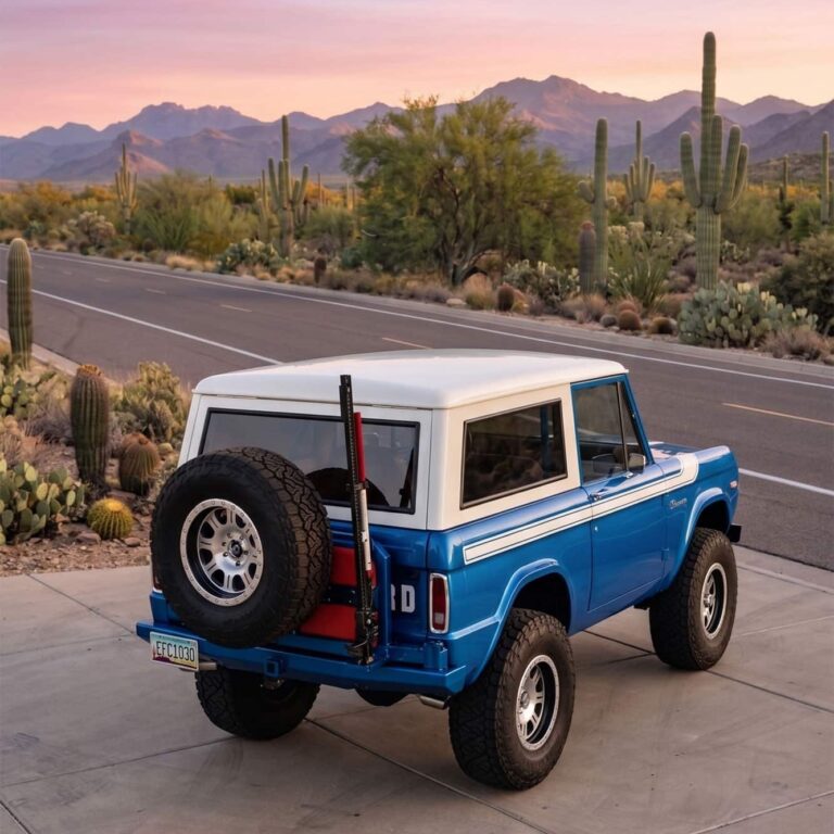 Ford-Bronco rear view